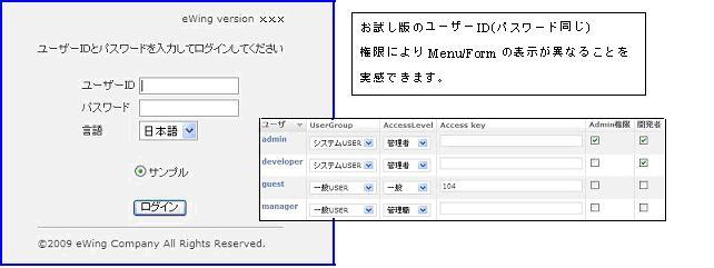 お試し版使用